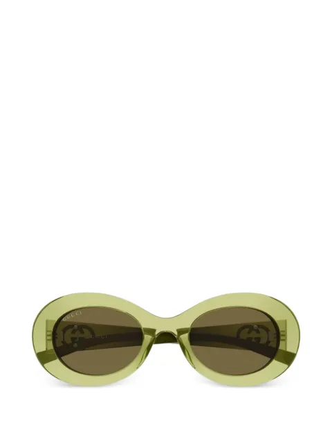Gucci oval-frame sunglasses