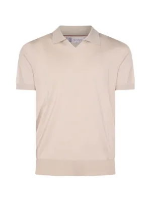 Brunello Cucinelli Vネック Tシャツ | ブラウン | FARFETCH JP