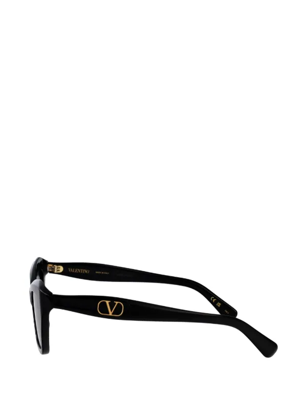 VALENTINO GARAVANI EYEWEAR Vロゴ キャットアイ サングラス