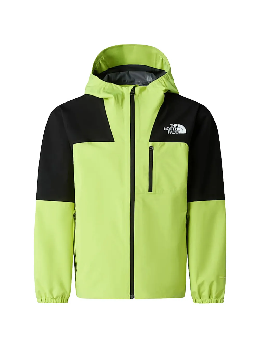 The North Face Kids Hike colourblock hooded jacket - Verde