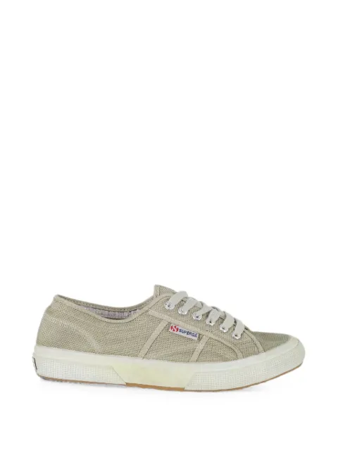 Superga lace-up canvas sneakers