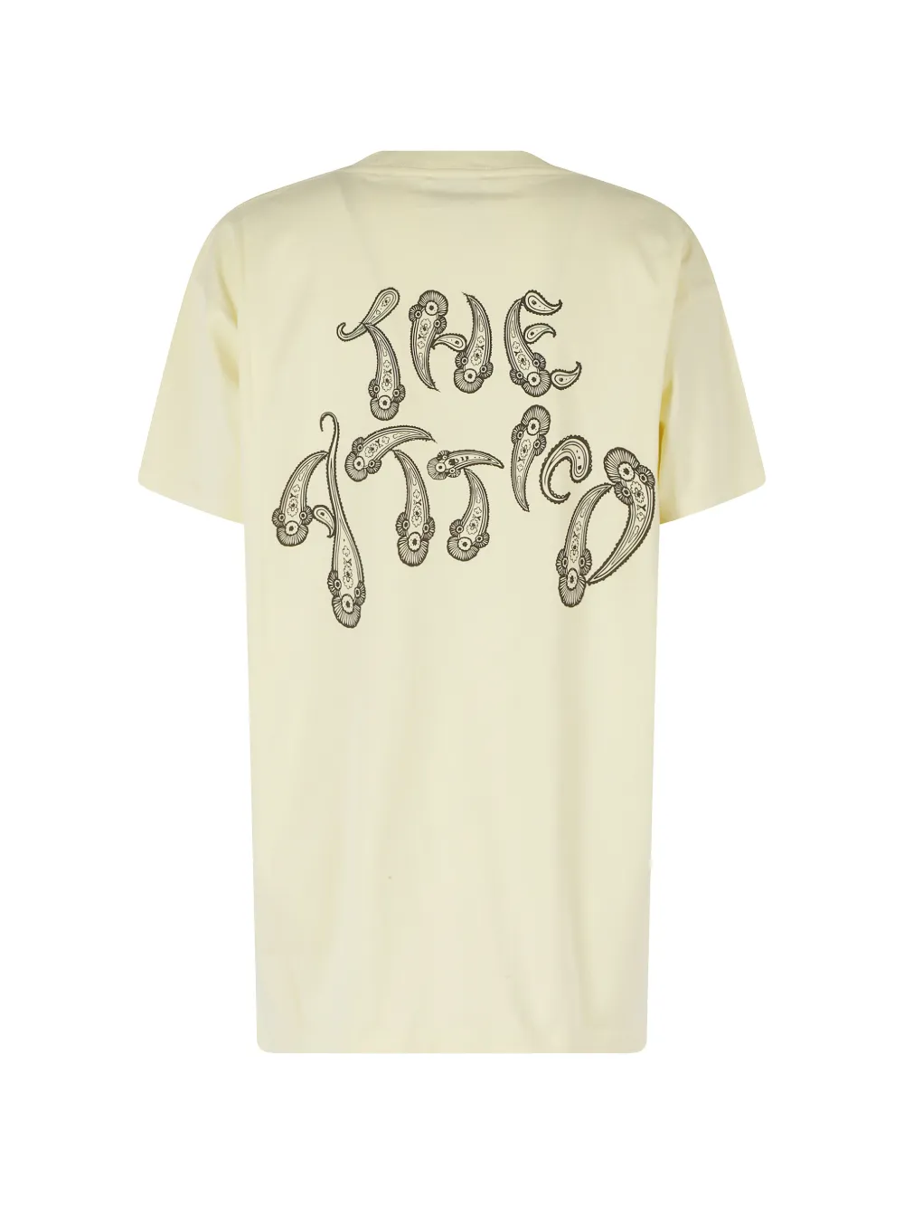 The Attico Katoenen T-shirt Beige