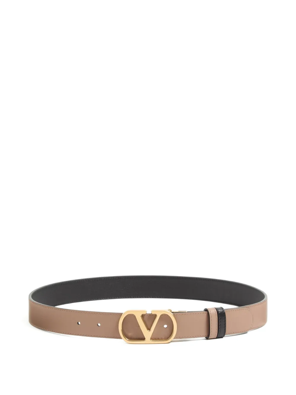 Valentino Garavani VLogo omkeerbare riem Zwart