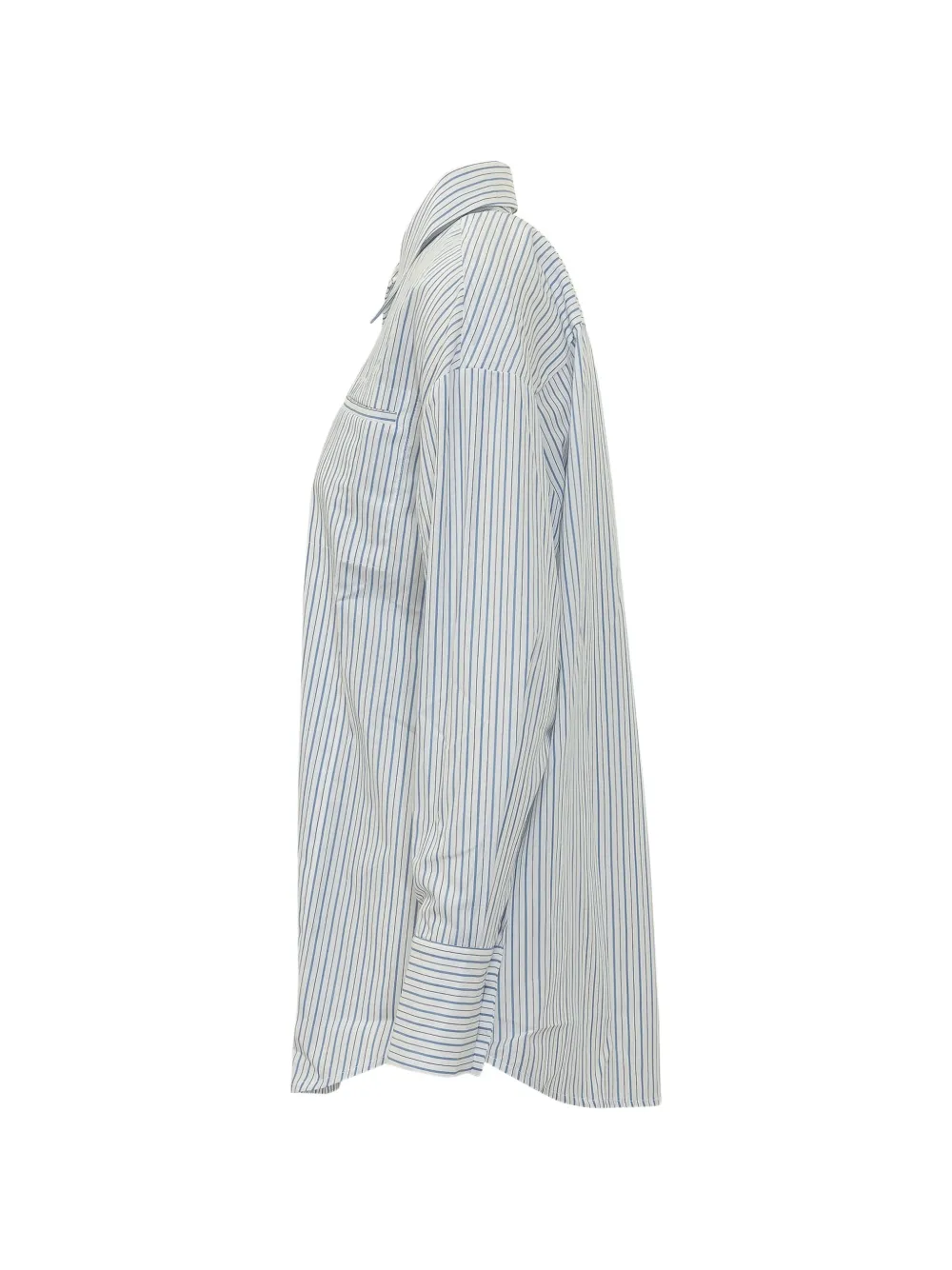  Balossa Chemise Vega à Rayures - Blanc 
