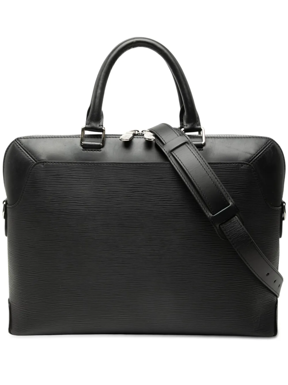 Louis Vuitton Pre-Owned 2018 Epi Oliver Briefcase business bag - Nero