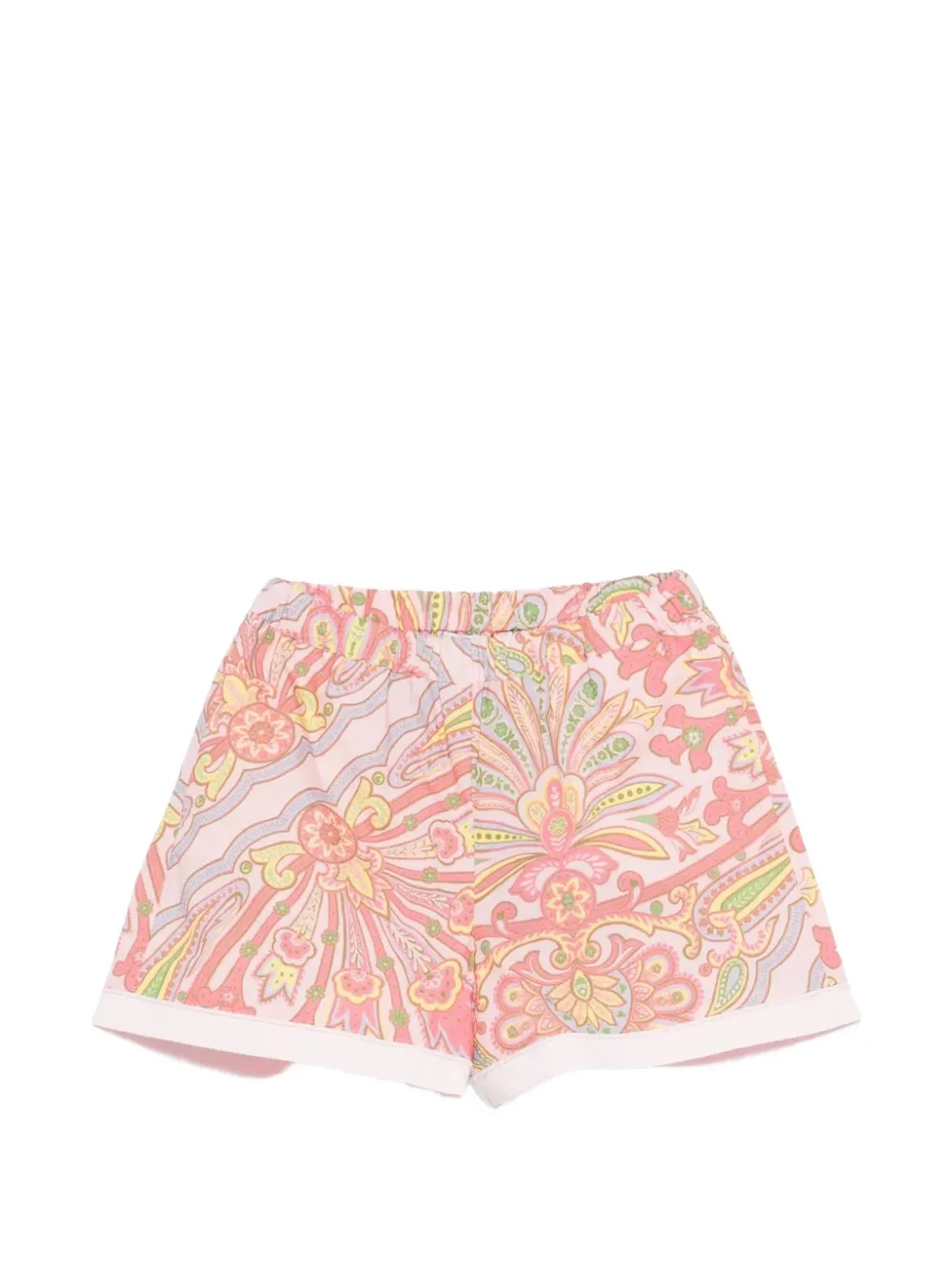 ETRO KIDS floral-print shorts - Rosa
