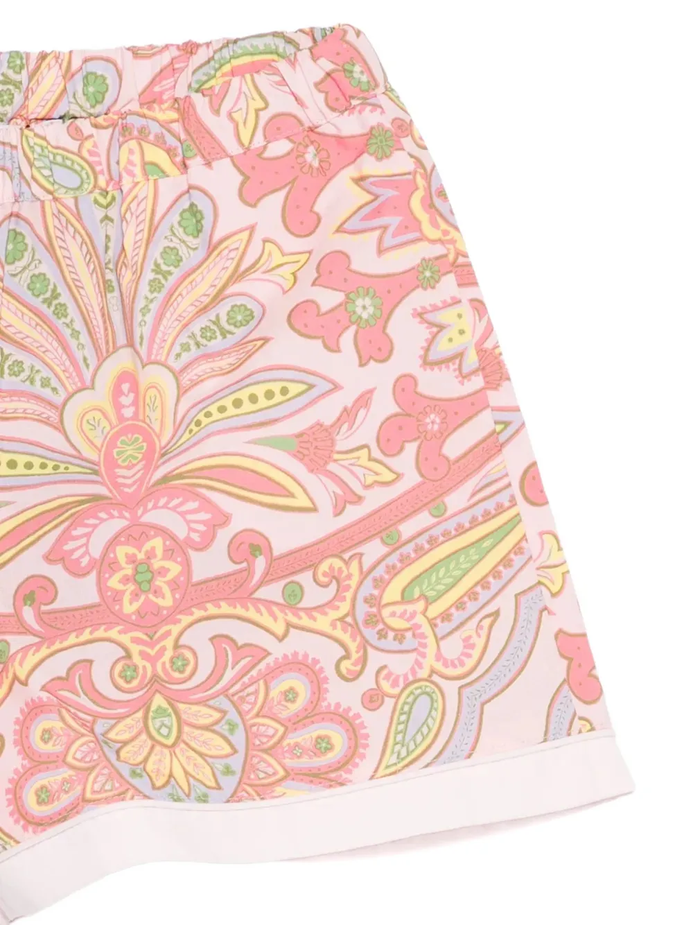 ETRO KIDS Shorts met bloemenprint Roze
