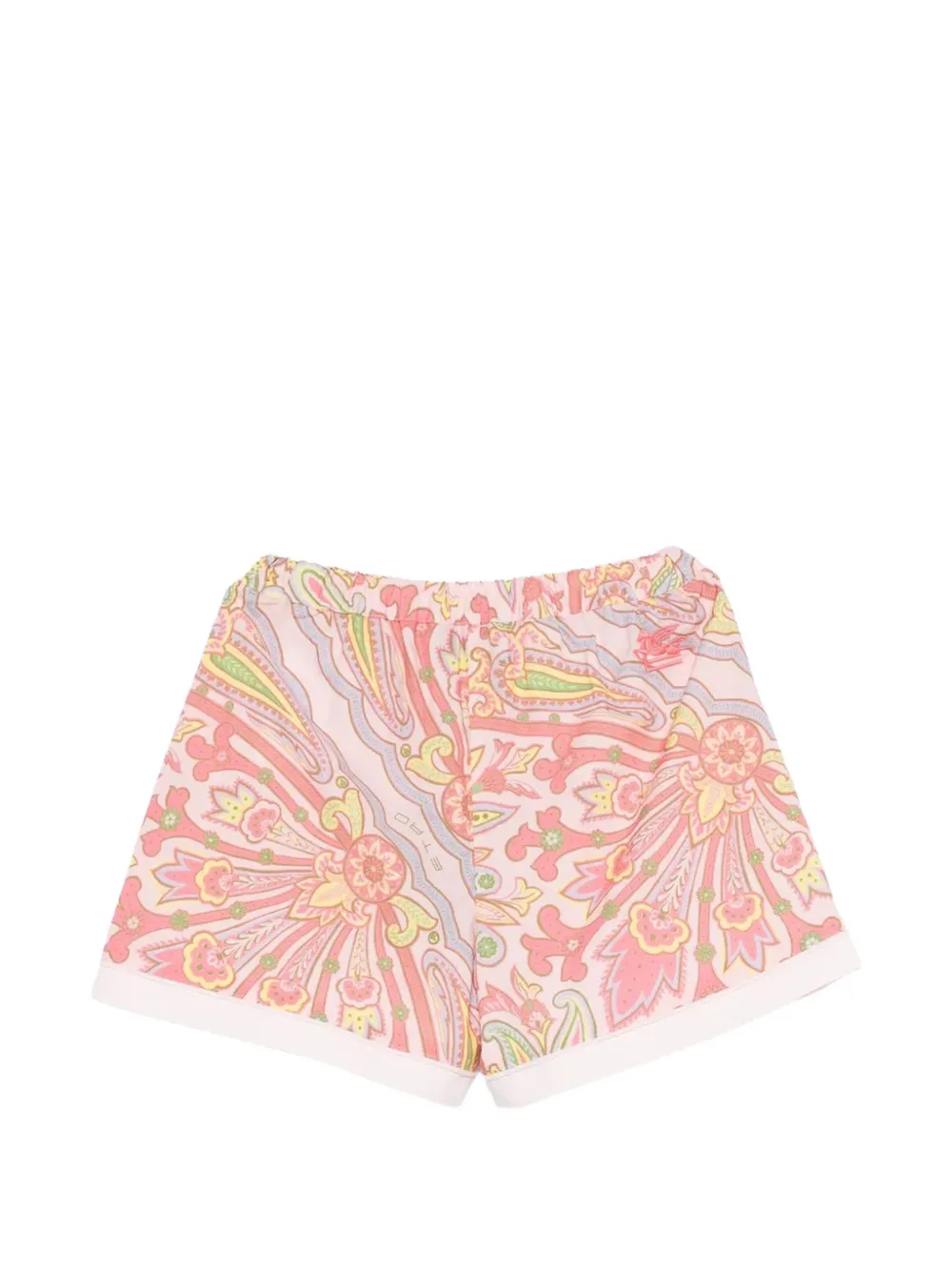 ETRO KIDS Shorts met bloemenprint Roze