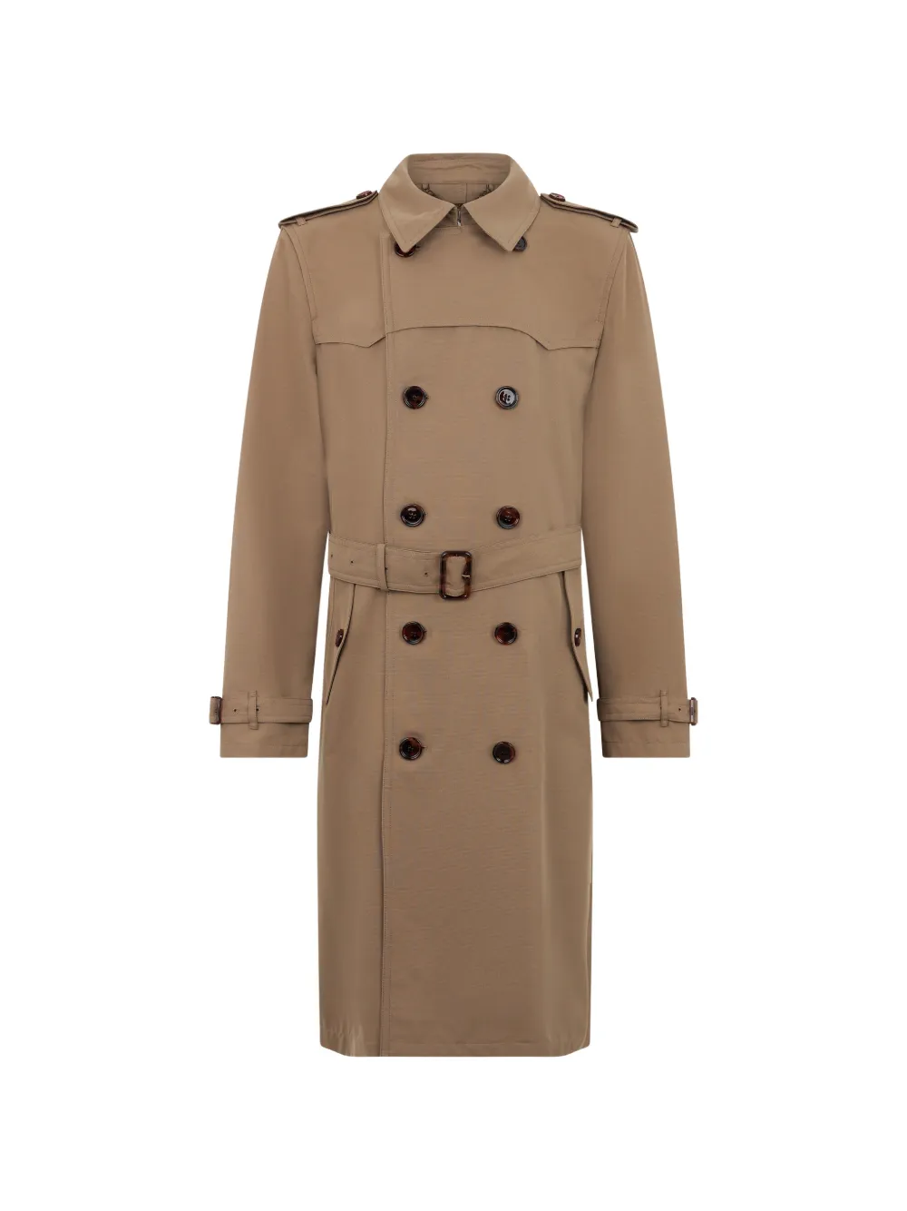 Burberry Foxfield double-breasted trench coat - Nude