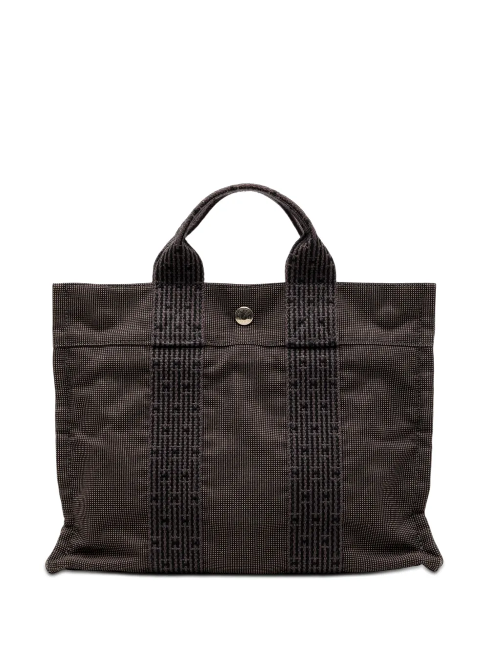 Hermès Pre-Owned 1990-2010 Canvas Herline PM tote bag - Grigio