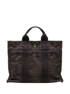 Hermès Pre-Owned 20th Century キャンバス エールライン PM トート