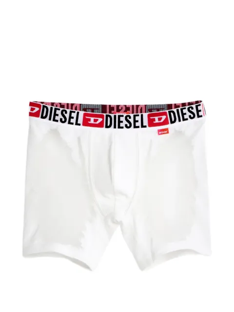 Diesel Cueca boxer com logo no cós e recorte translúcido