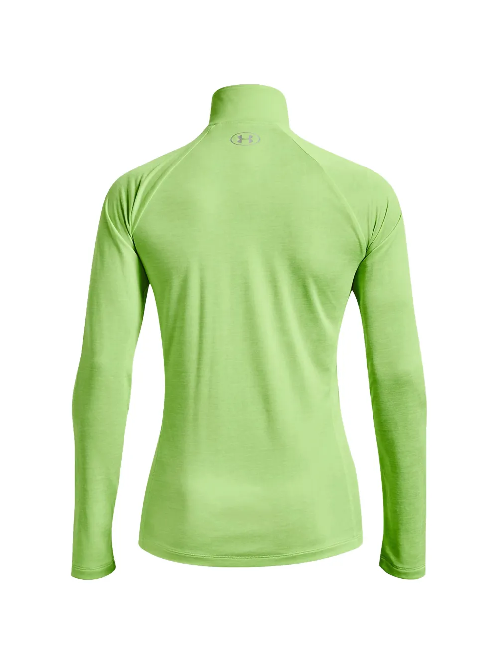 Under Armour Tech Twist top met halve rits Groen