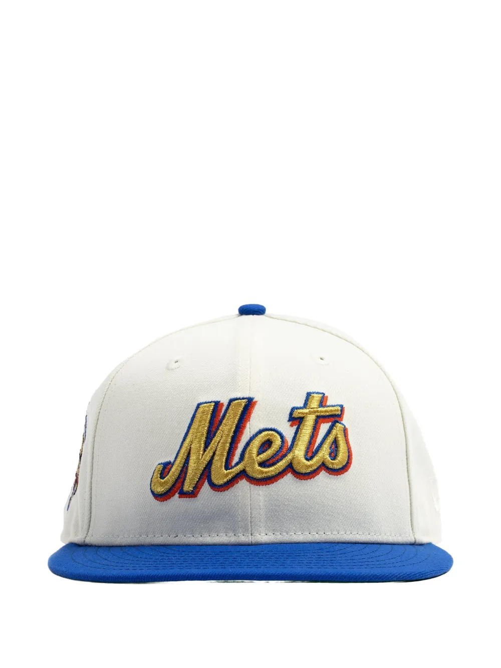 New Era 59fifty New York Mets Patch Cap In Orange