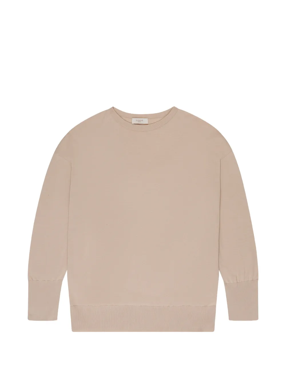slowear Zanone boat-neck sweater - Toni neutri