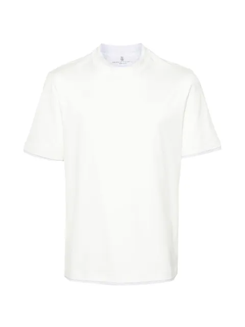 Brunello Cucinelli layered-detail T-shirt