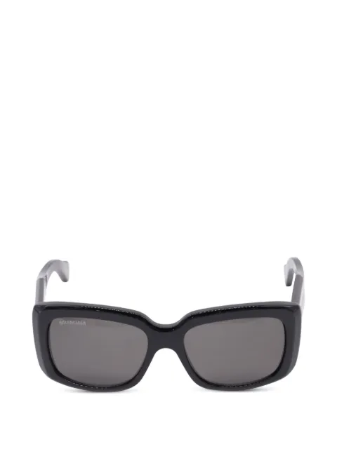 Balenciaga Pre-Owned Square-frame logo sunglasses