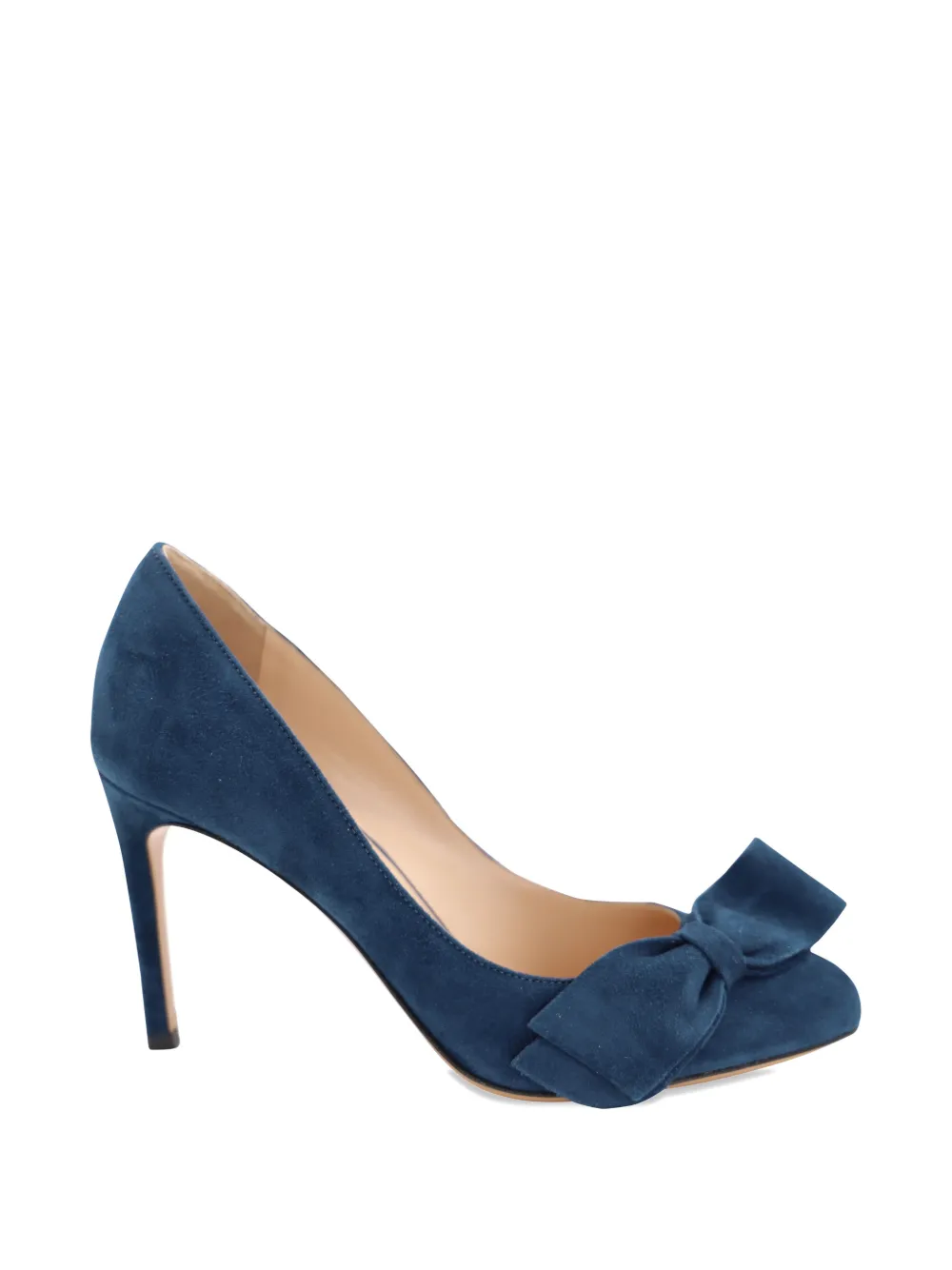 Mario Valentino Vintage Bow almond-toe pumps - Blu