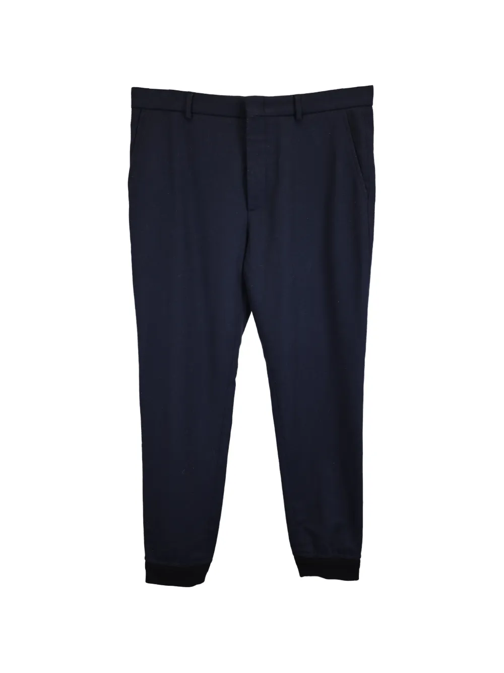 Gucci Pre-Owned elastic-hem trousers - Blau