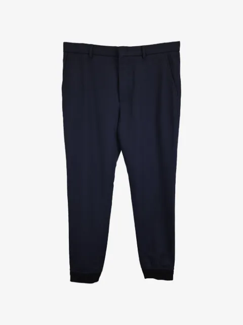 Gucci Pre-Owned pantalones con dobladillo elástico