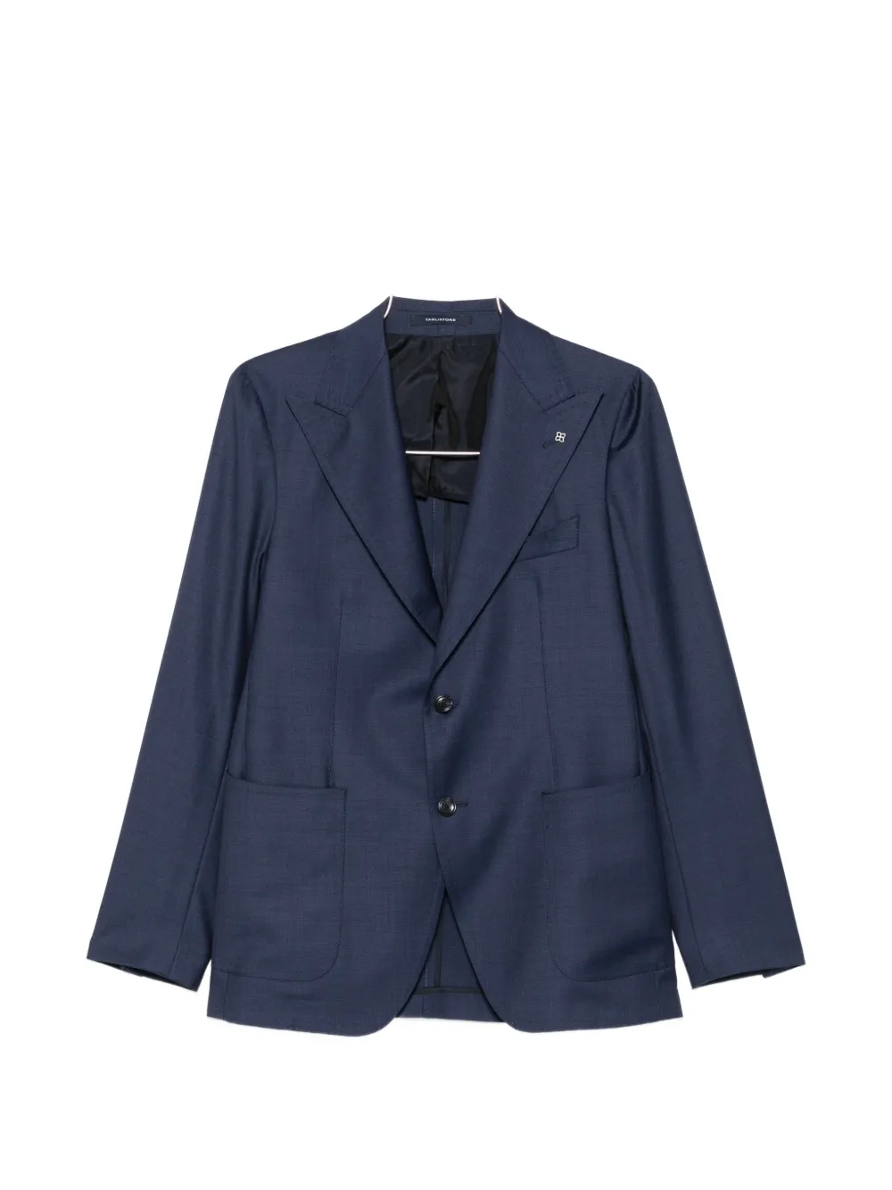 Tagliatore peak-lapel single-breasted suit - Blu