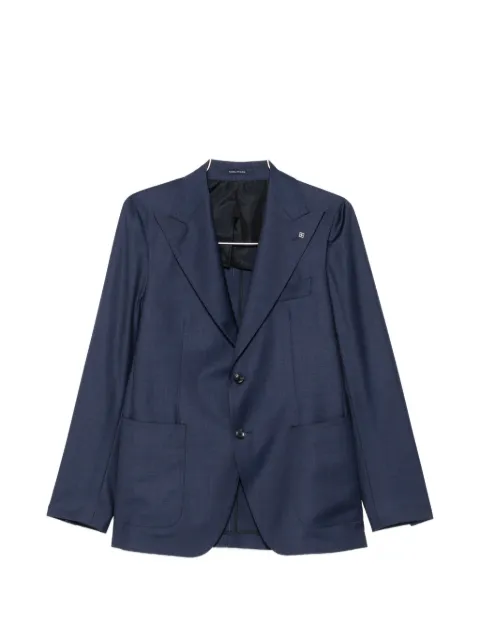Tagliatore peak-lapel single-breasted suit