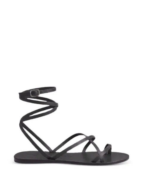 Manebi x Alex Rivière Studio Valentina ankle-tie flat sandals