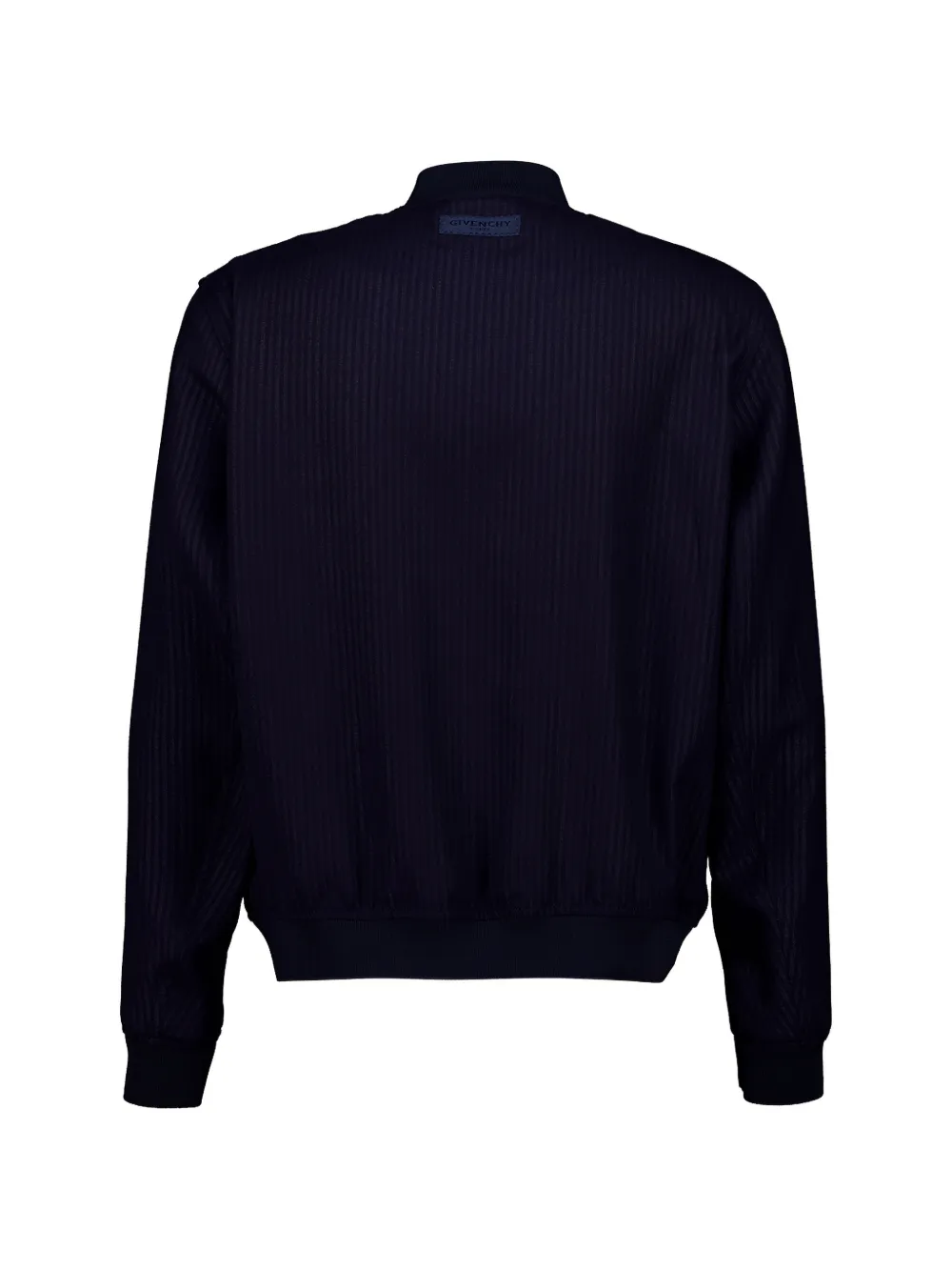  Givenchy Veste Bomber Rayée - Bleu 