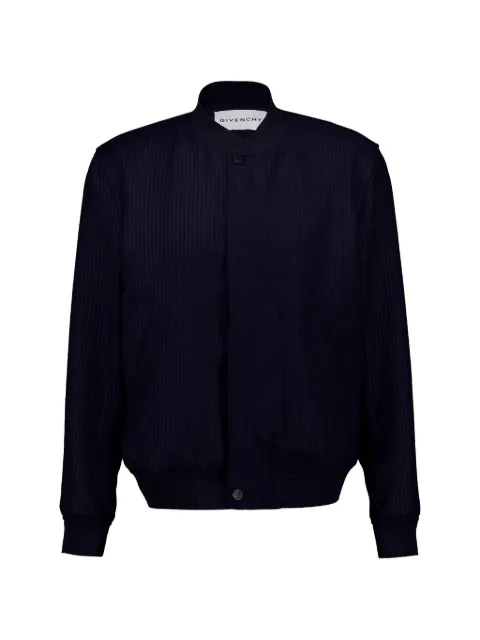 Givenchy pinstriped bomber jacket