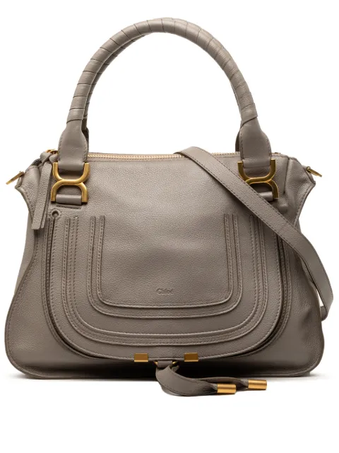 Chloé Pre-Owned 2023 Medium Leather Marcie satchel