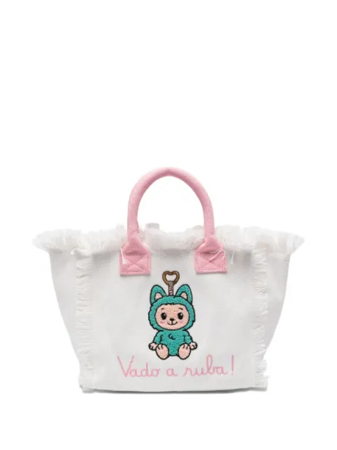 MC2 Saint Barth Kids Saint Barth embroidered tote bag