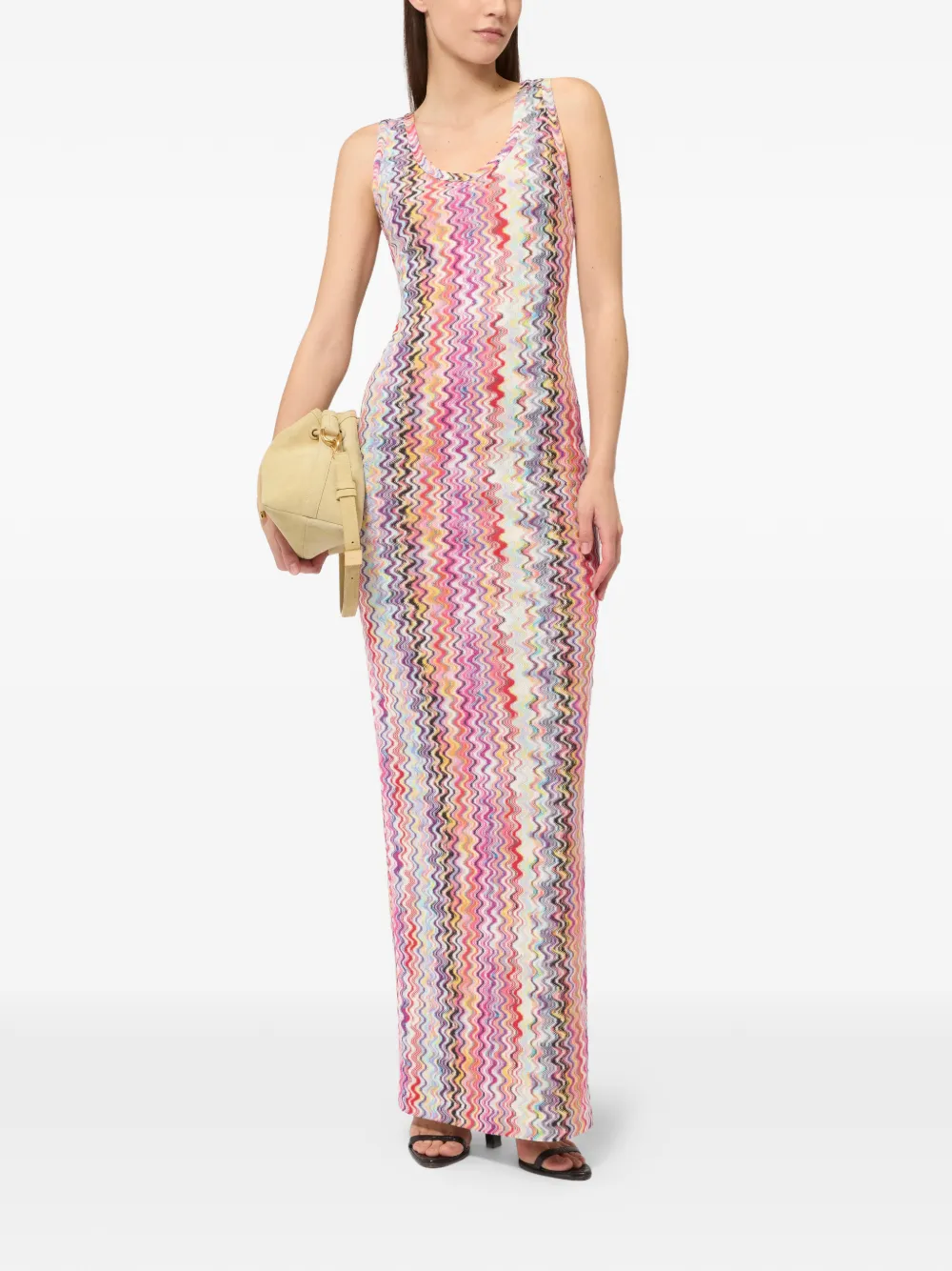 Missoni Maxi-jurk Veelkleurig
