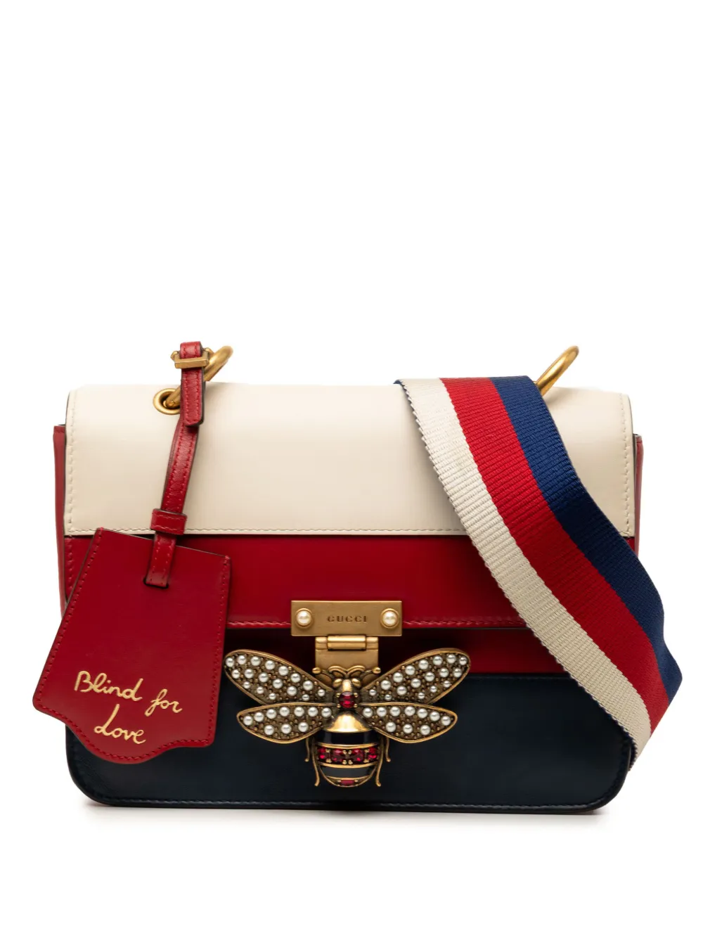 Gucci Pre-Owned 2000-2015 Medium Calfskin Queen Margaret Flap shoulder bag - Mehrfarbig