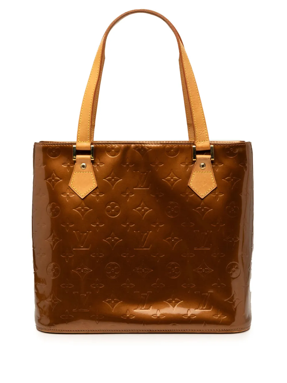 Louis Vuitton Pre-Owned 2000 Monogram Vernis Houston tote bag - Marrone