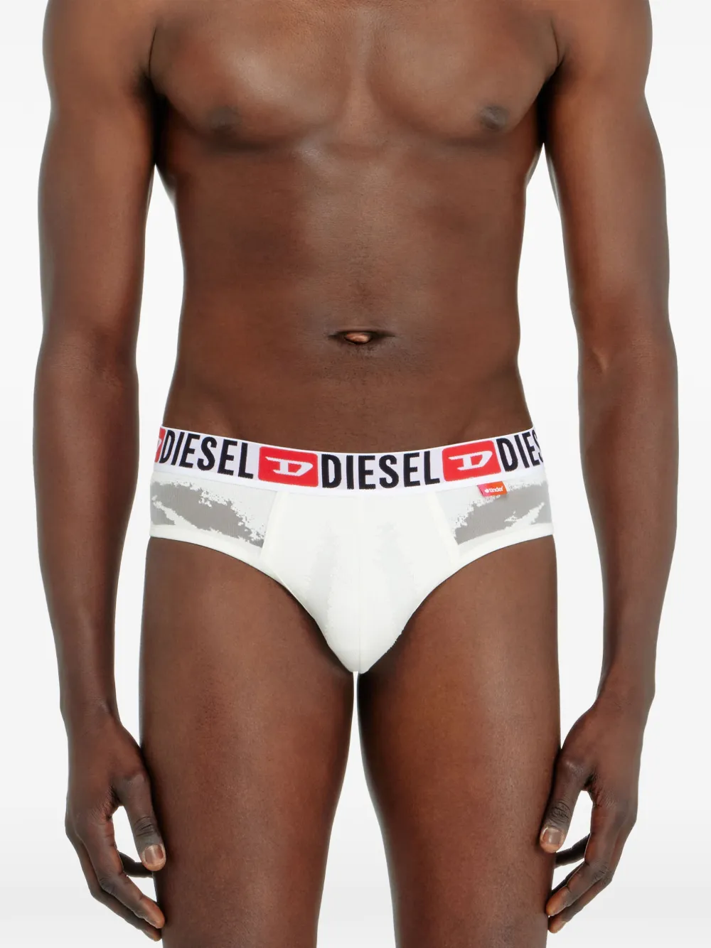 Diesel Slip met logoband Wit