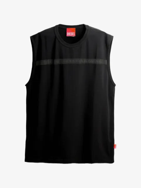 Diesel x Tinder slogan-print sleeveless T-shirt