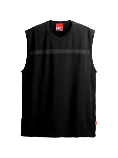 Diesel x Tinder slogan-print sleeveless T-shirt