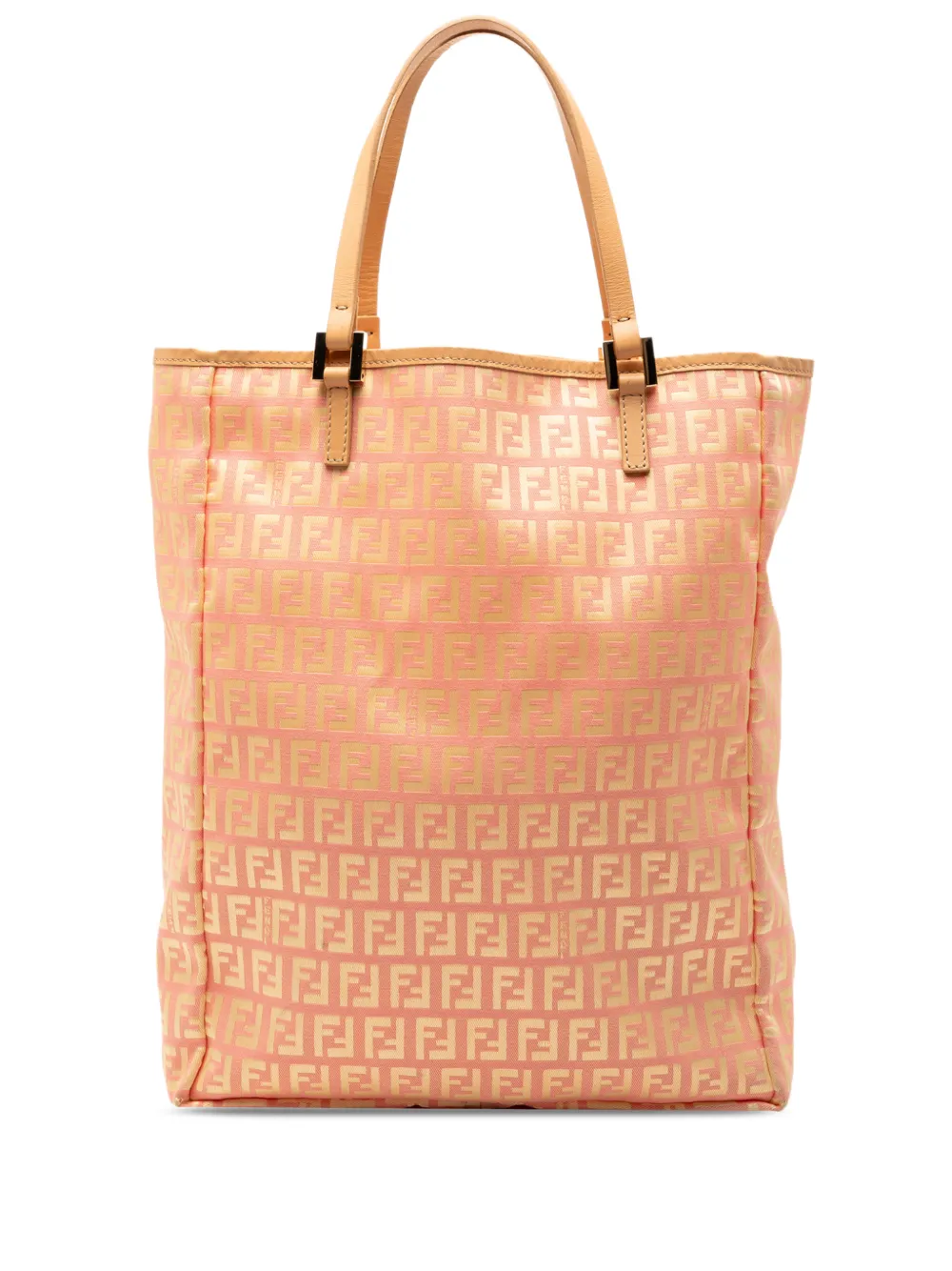 Fendi Pre-Owned 2010-2026 Zucchino Canvas Vertical tote bag - Rosa