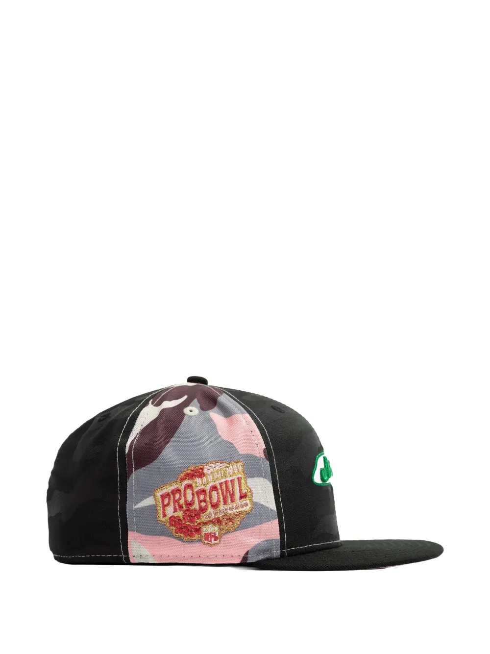 New Era 59fifty Pro Bowl Patch Cap In Neutral
