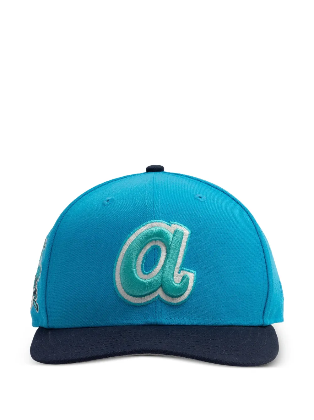 New Era 59fifty Atlanta Braves Cap In Metallic