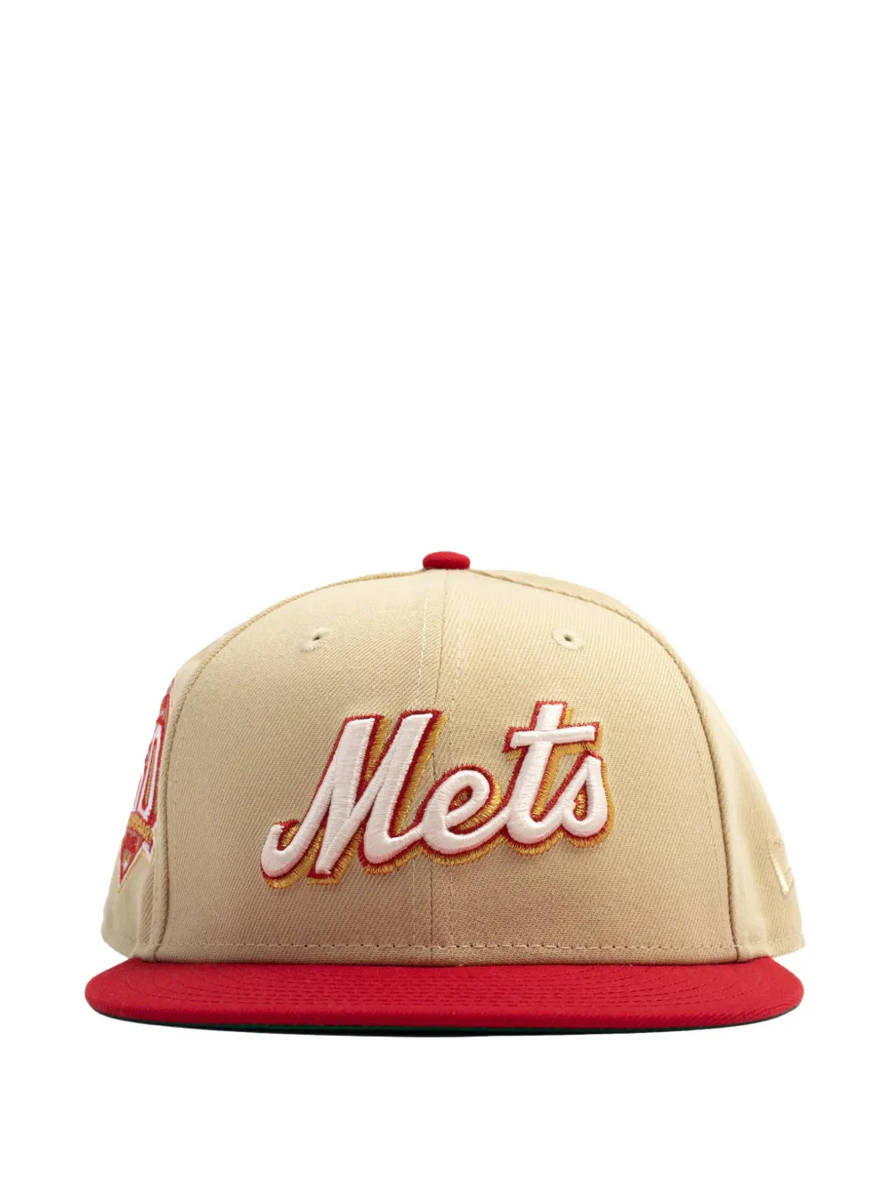 New Era 59fifty New York Mets Patch Cap In Neutral