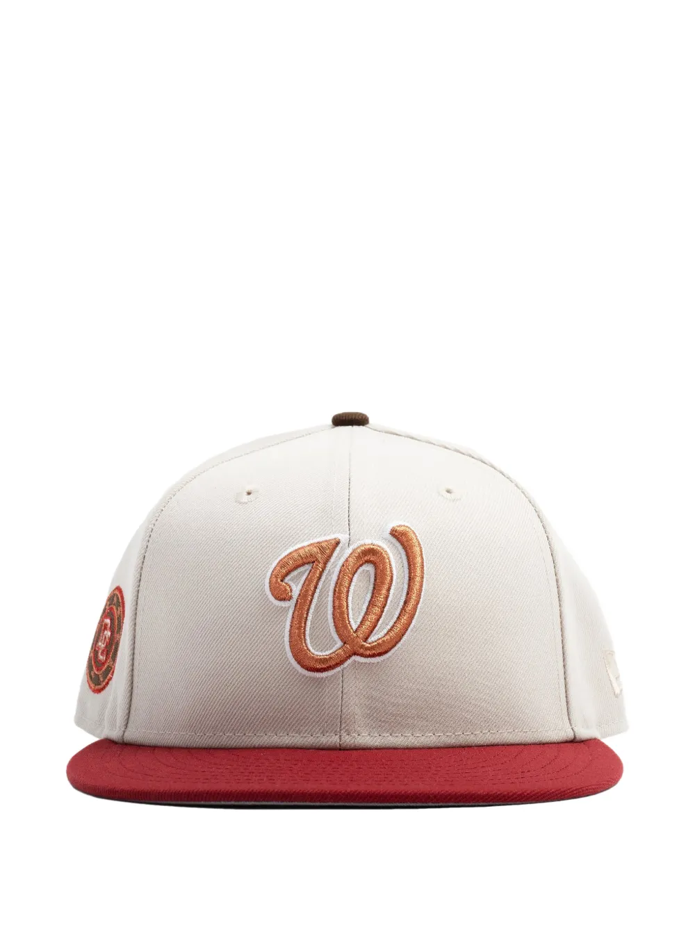 New Era 59fifty Washington Nationals Baseball Cap In Gold