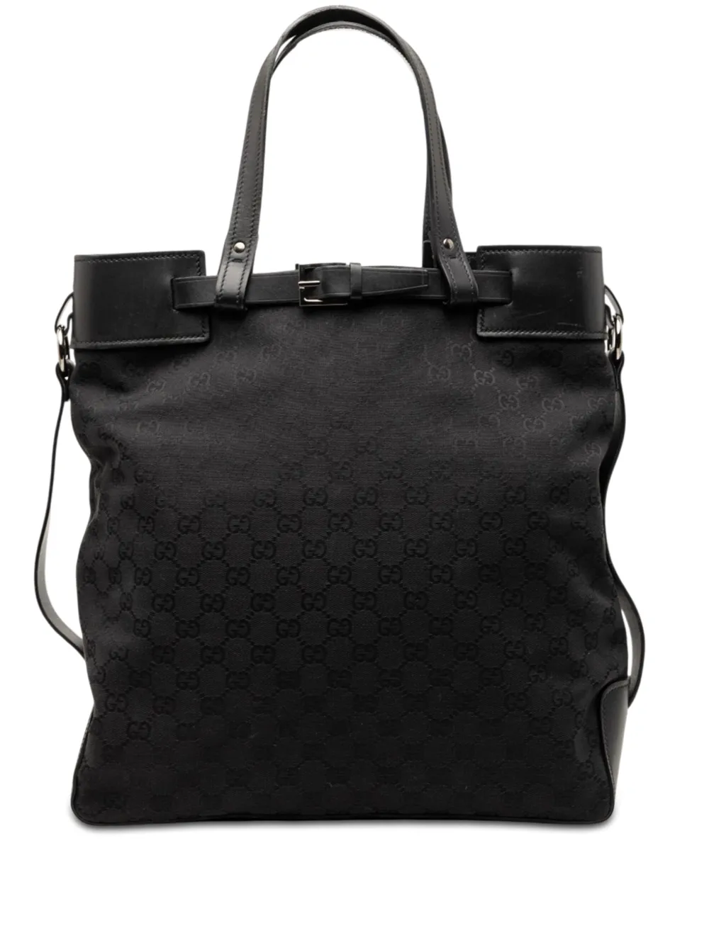 Gucci Pre-Owned 2000-2015 GG Canvas tote bag - Nero