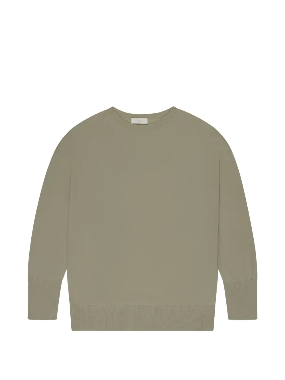 slowear boat-neck sweater - Grigio