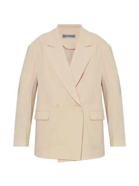 Issey Miyake dobbeltradet Looped blazer