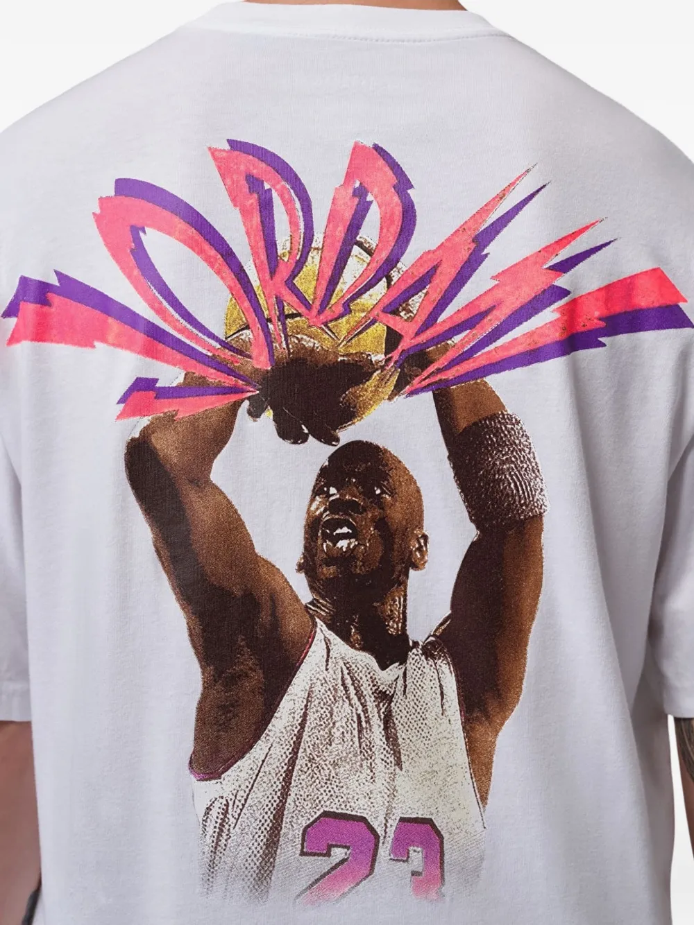 Jordan T-shirt met print Wit