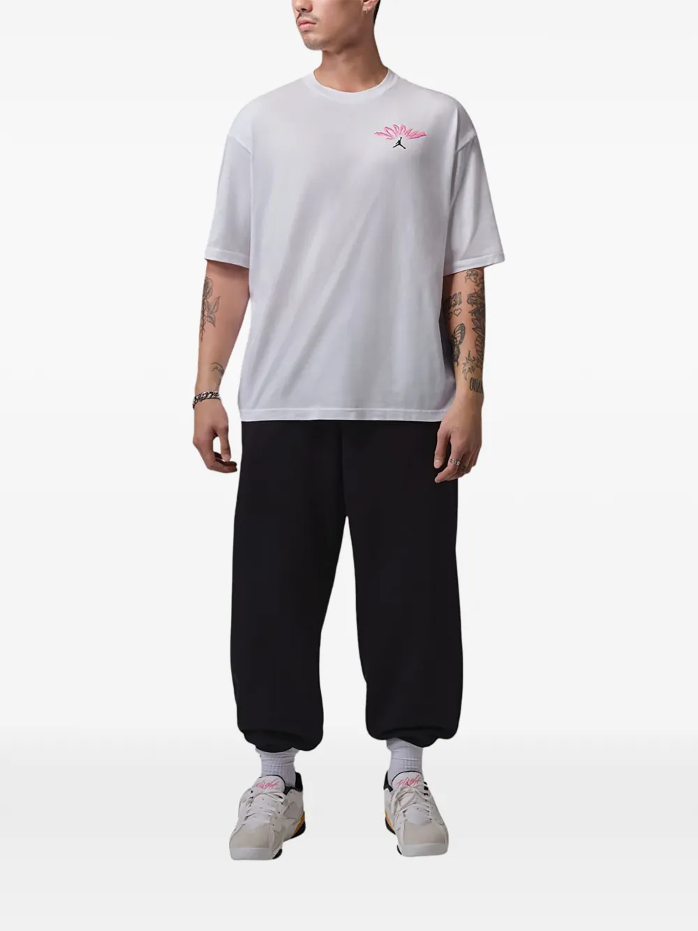 Jordan T-shirt met print Wit