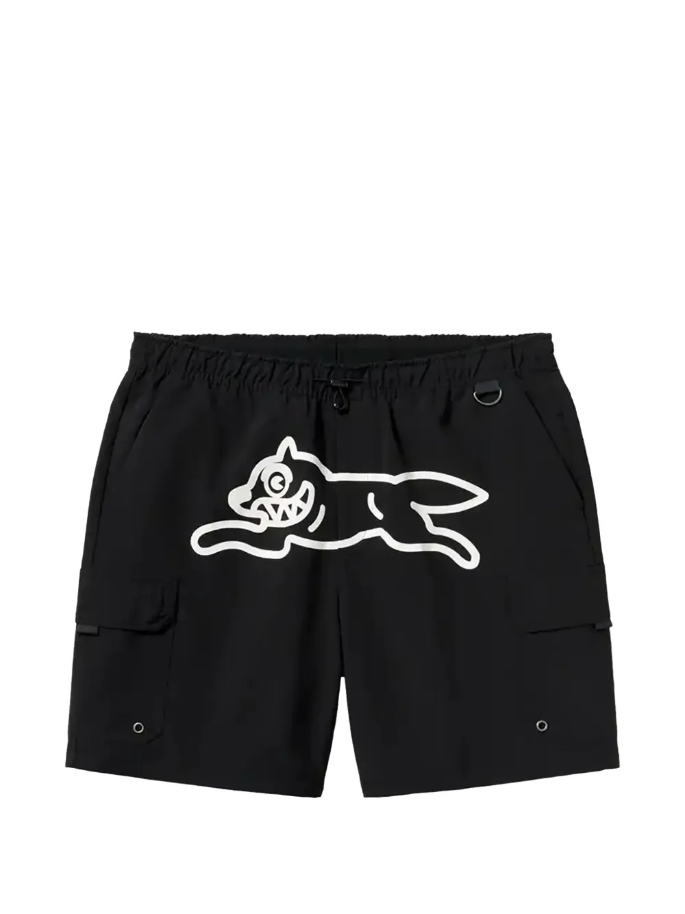 Billionaire Boys Club - Ice Cream Breeze Running Dog printed shorts - Nero