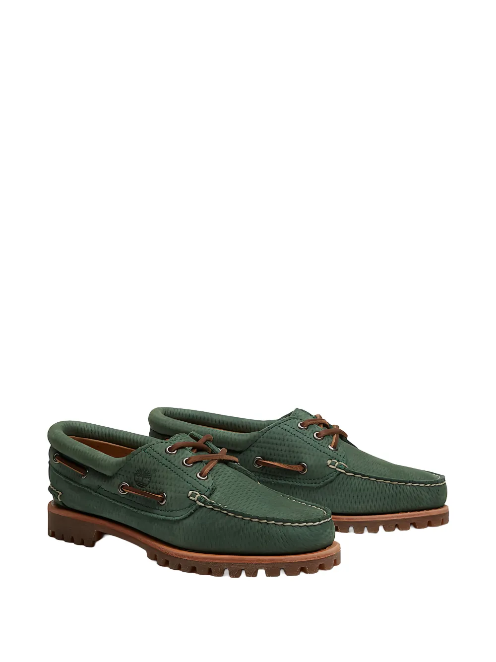Timberland Authentic bootschoenen met chunky zool Groen