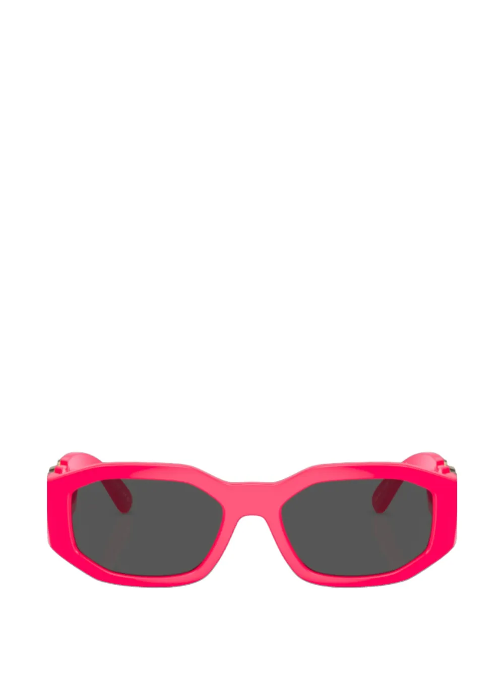 Versace Biggie geometric-frame sunglasses - Rosa